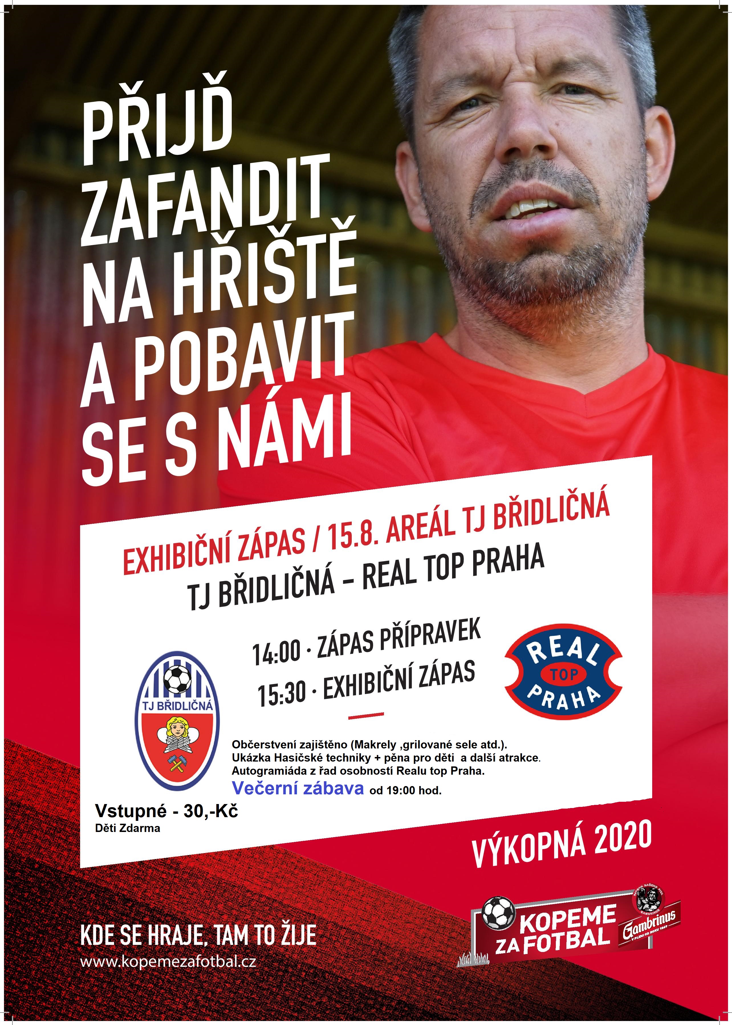 Plakat fotbal RealTop