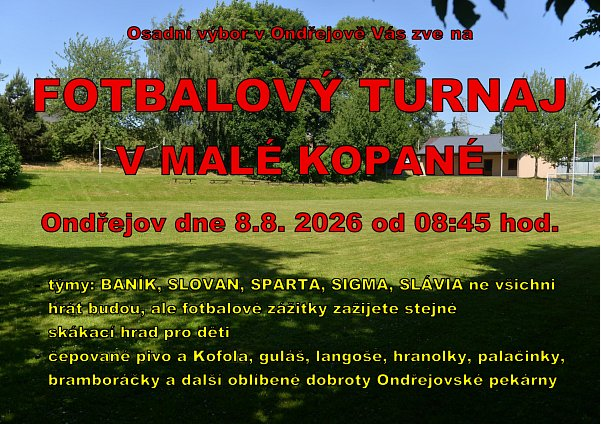 Fotbal Ondrejov